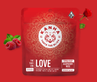 Kanha - 2:1:1 THC :THCv :CBG NANO Love - Raspberry Rose - 100mg Gummy