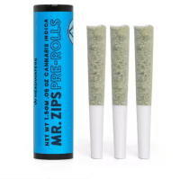 Mr.Zips - El Chivo - 3 Pack Infused Pre-Rolls (3 x .5g) 1.5g