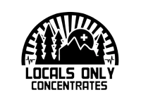 Locals Only - Orange Push Pop - Live Wet Diamonds - 1 Gram