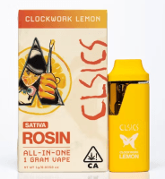 CLSICS - Clockwork Lemon - All In One - Live Rosin - 1 Gram