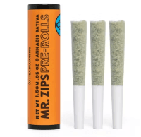 Mr.Zips - XJ-13 - 3pk - Pre-rolls - 1.5 Grams
