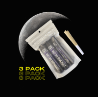 528 - Blackberry Kush - Moon Rocket - w/ Kief (3pk) - 3.6 Grams