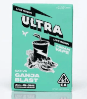 Ultra - Ganja Blast - All In One - Live Rosin and Live Resin - 1 Gram