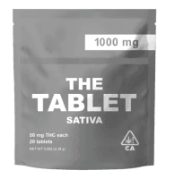 The Tablet - 50mg Tab - Sativa - 1000mg