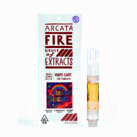 Arcadta Fire - Rainbow Biscotti - Cured Resin - 1 Gram