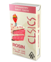 CLSICS - Strawberry Sweet Tooth - All In One - Live Rosin - 1 Gram