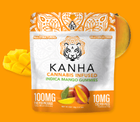 Kanha - Classic - Indica Mango 100mg- THC Gummy