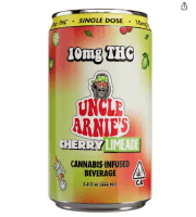 Uncle Arnie's - Orange Soda - 12 OZ - 100MG - 12 pk