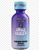 Uncle Arnie's - Blueberry Night Cap - 2 OZ - 100MG - 40 CBN - Shot