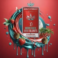 Presidential - Strawberry - Pee-Wee Infused Mini Blunts - 2.1 Grams