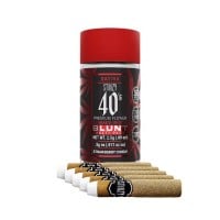 STIIIZY - 40's Mini Blunt - Strawberry Cough - (5pk) - 2.5 Grams