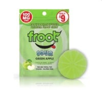 Froot - Sour Green Apple Gummy - 100mg