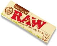 RAW - Organic Hemp Rolling Papers 1 1/4