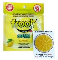 Froot - Sour Lemon Gummy - 100mg