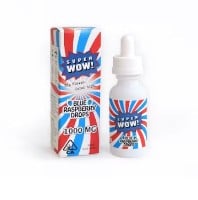 Super Wow - Blue Raspberry Drops - 1000mg