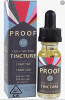 Proof Extracts - 1:1 CBD/THC Tincture - 15ml