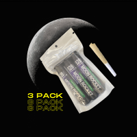 528 - Green Crack - Moon Rocket - w/ Kief (3pk) - 3.6 Grams