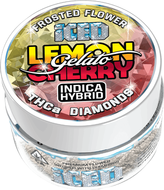 Iced - Infused Flower - Lemon Cherry Gelato - 3.5g