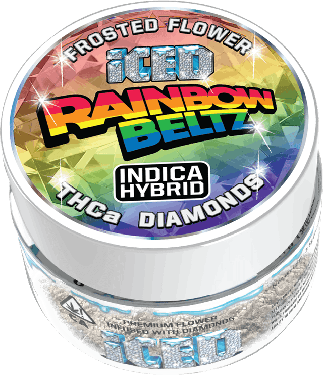 Iced - Infused Flower - Rainbow Beltz - 3.5g