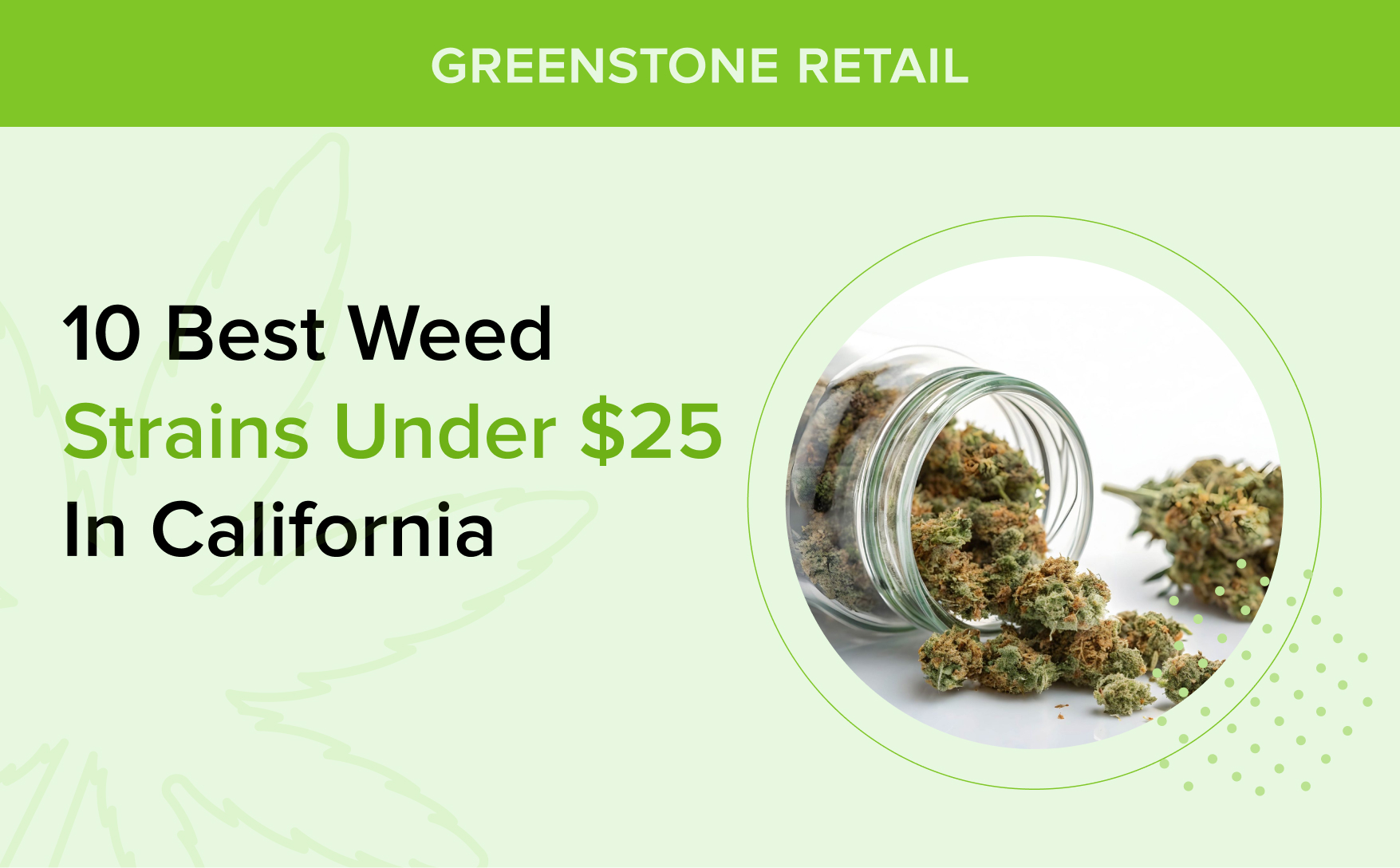 10 Best Weed Strains Under $25 in California